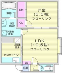 あららぎ館の物件間取画像